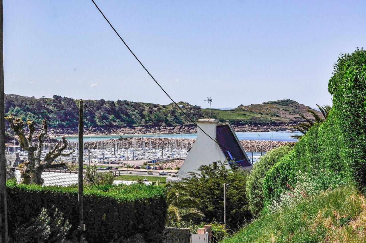Vue Mer Cote De Granit Rose En Bretagne Trébeurden Exterior foto